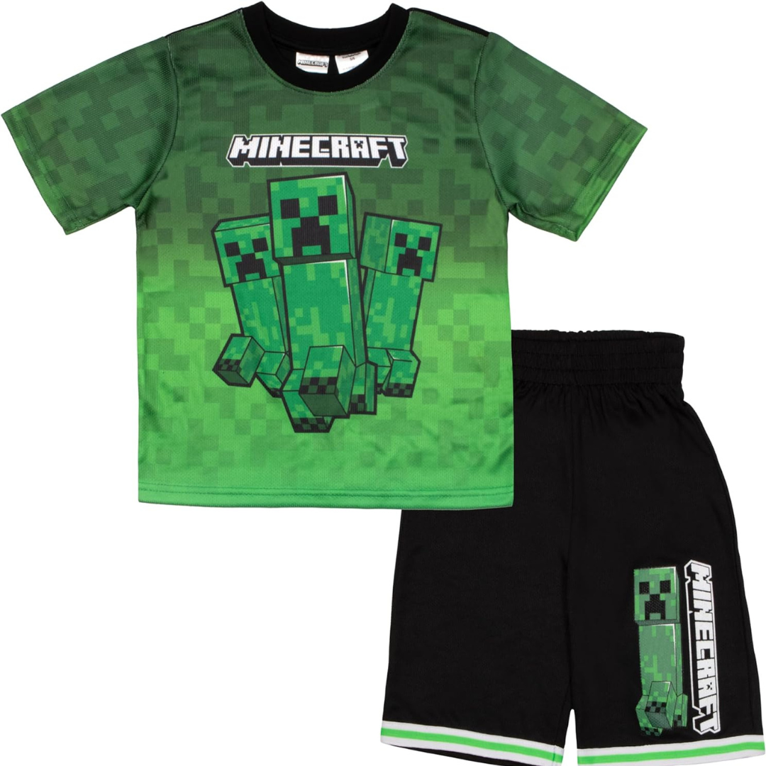 Conjunto Creeper Verão- Camisa e Shorts Masculinos