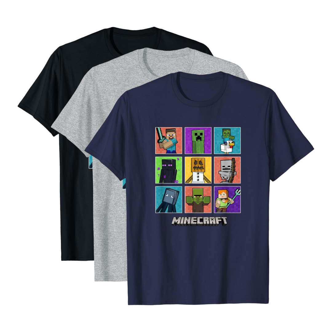 Camiseta Crafting Mobs Masculina
