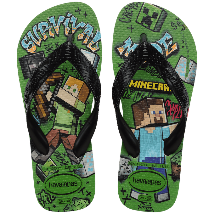 Chinelo Havaianas Minecraft