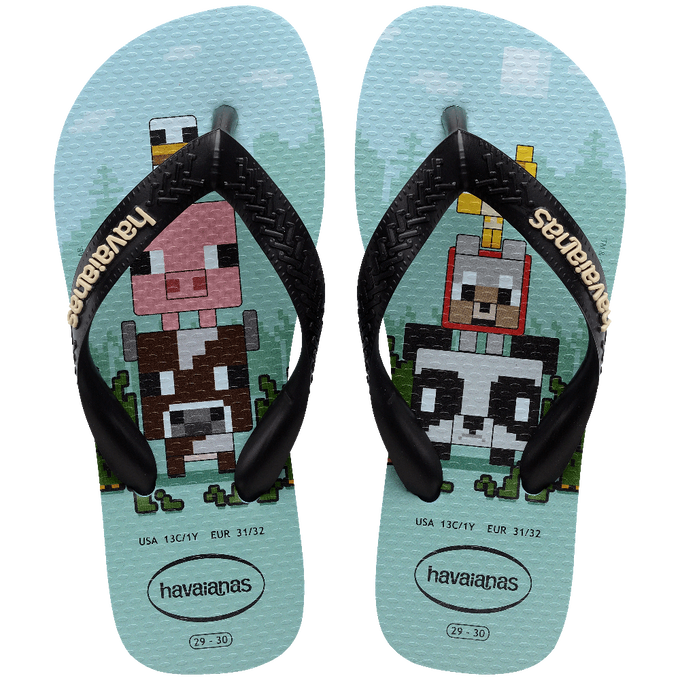 Chinelo Havaianas Minecraft