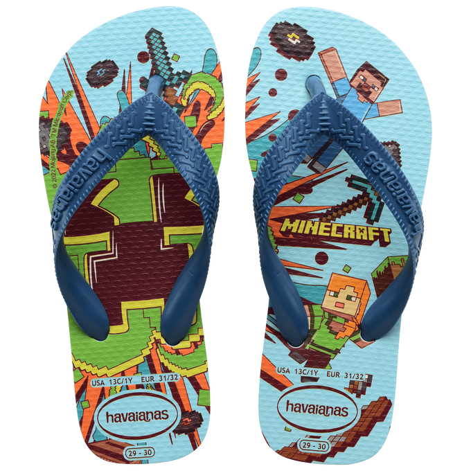 Chinelo Havaianas Minecraft
