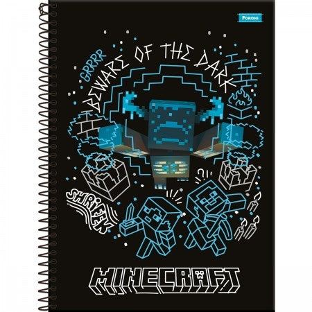 Cadernos Minecraft 3D