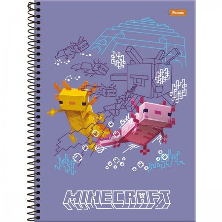 Cadernos Minecraft 3D