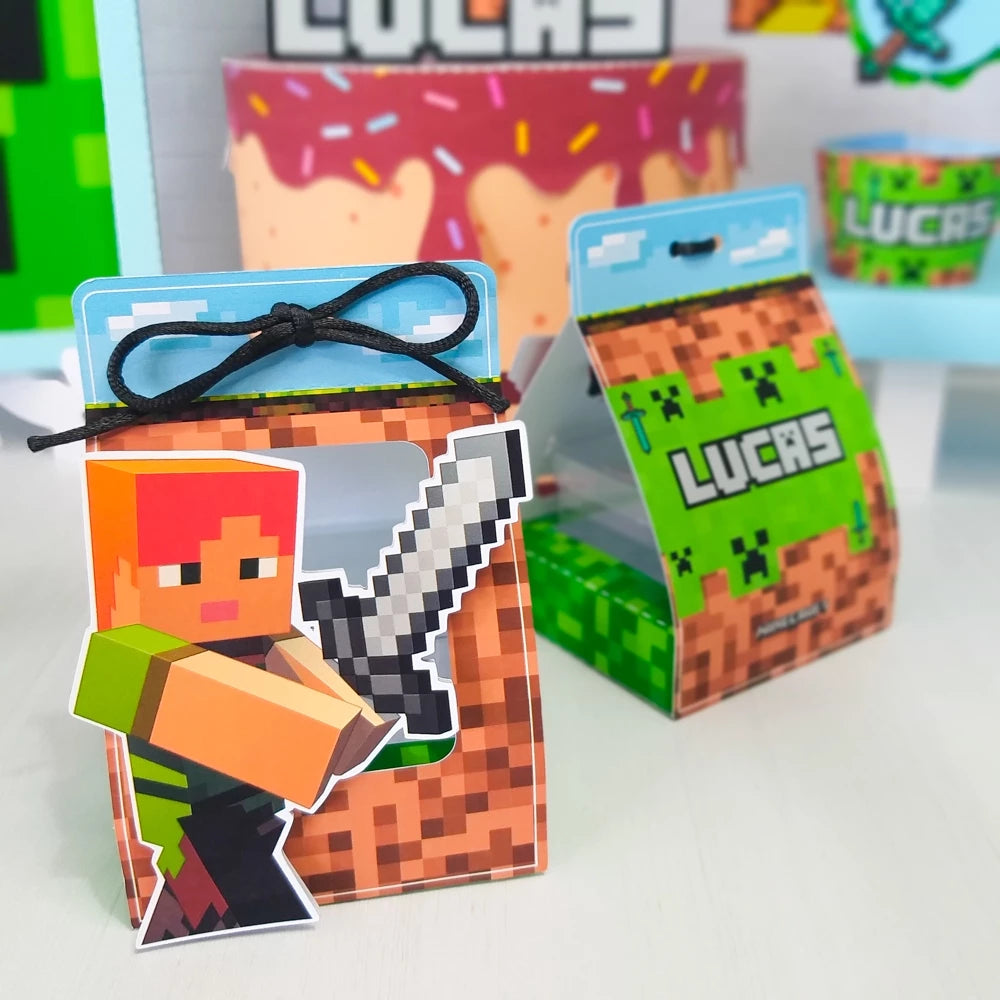 Kit Completo Festa Minecraft