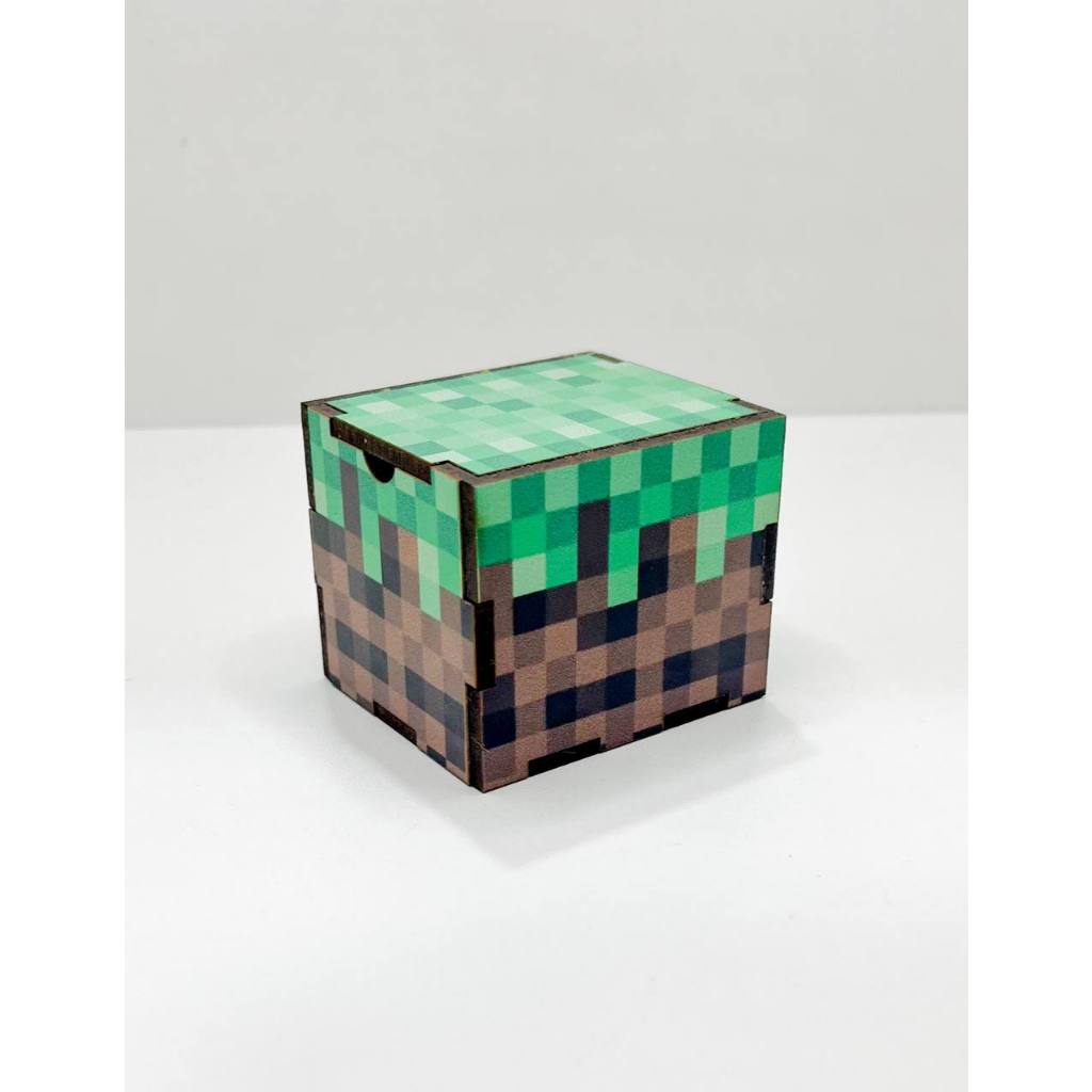 Kit 20 Cubos para Mesa Festa de Aniversário Minecraft