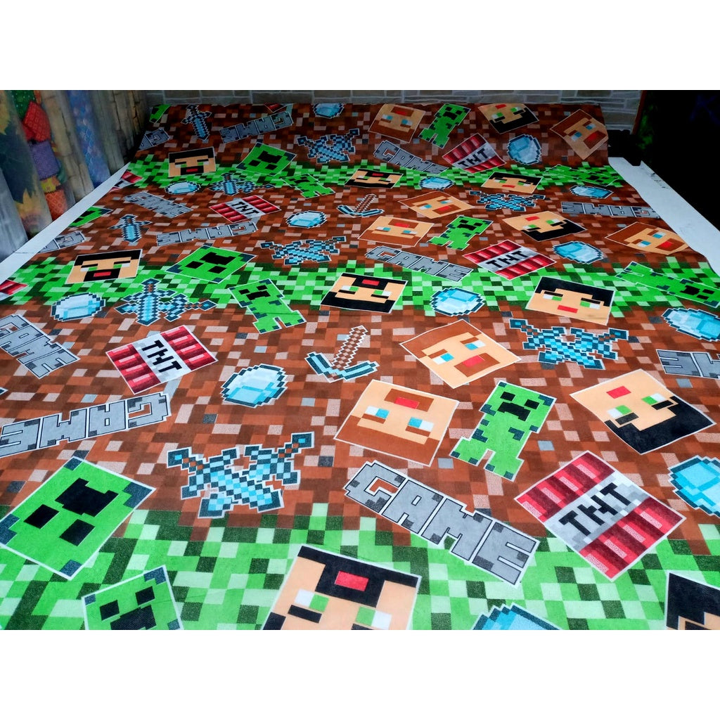 Forro de Mesa e Parede Minecraft