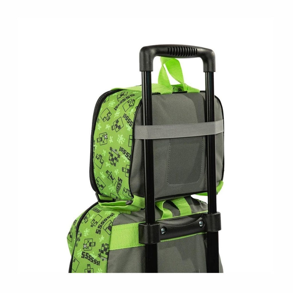 Lancheira Minecraft Green Pack