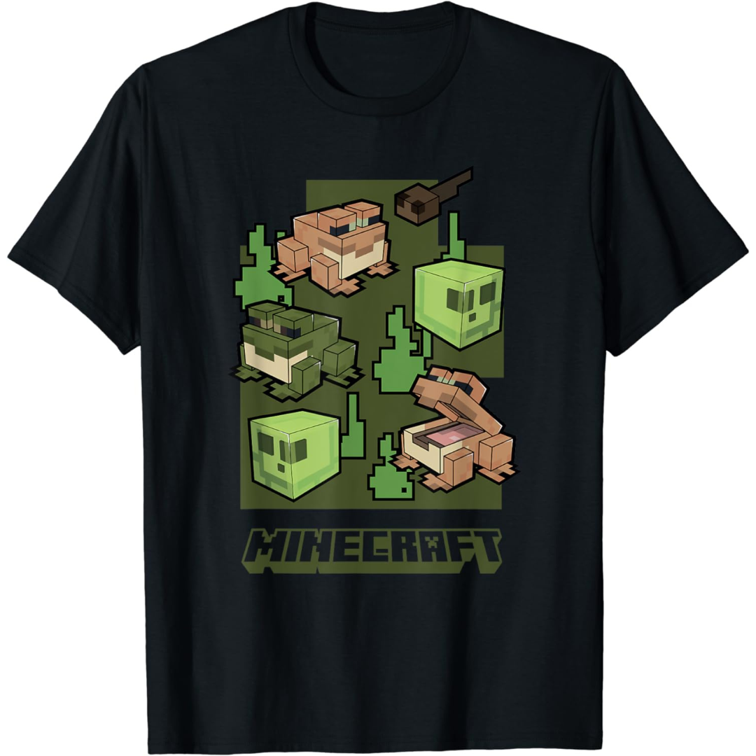 Camiseta Masculino - Slimes and Frogs