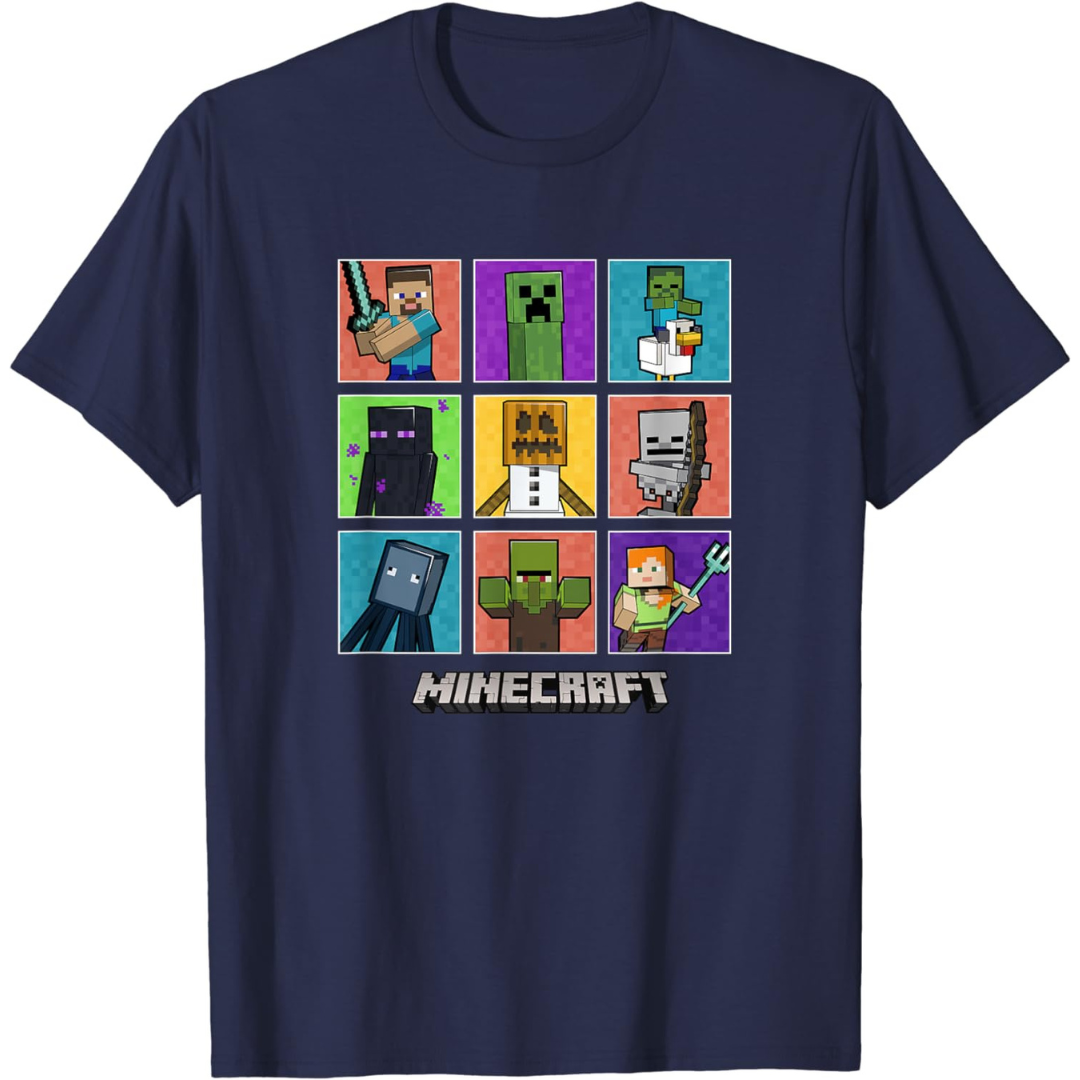 Camiseta Crafting Mobs Masculina