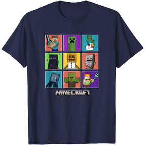 Camiseta Crafting Mobs Masculina