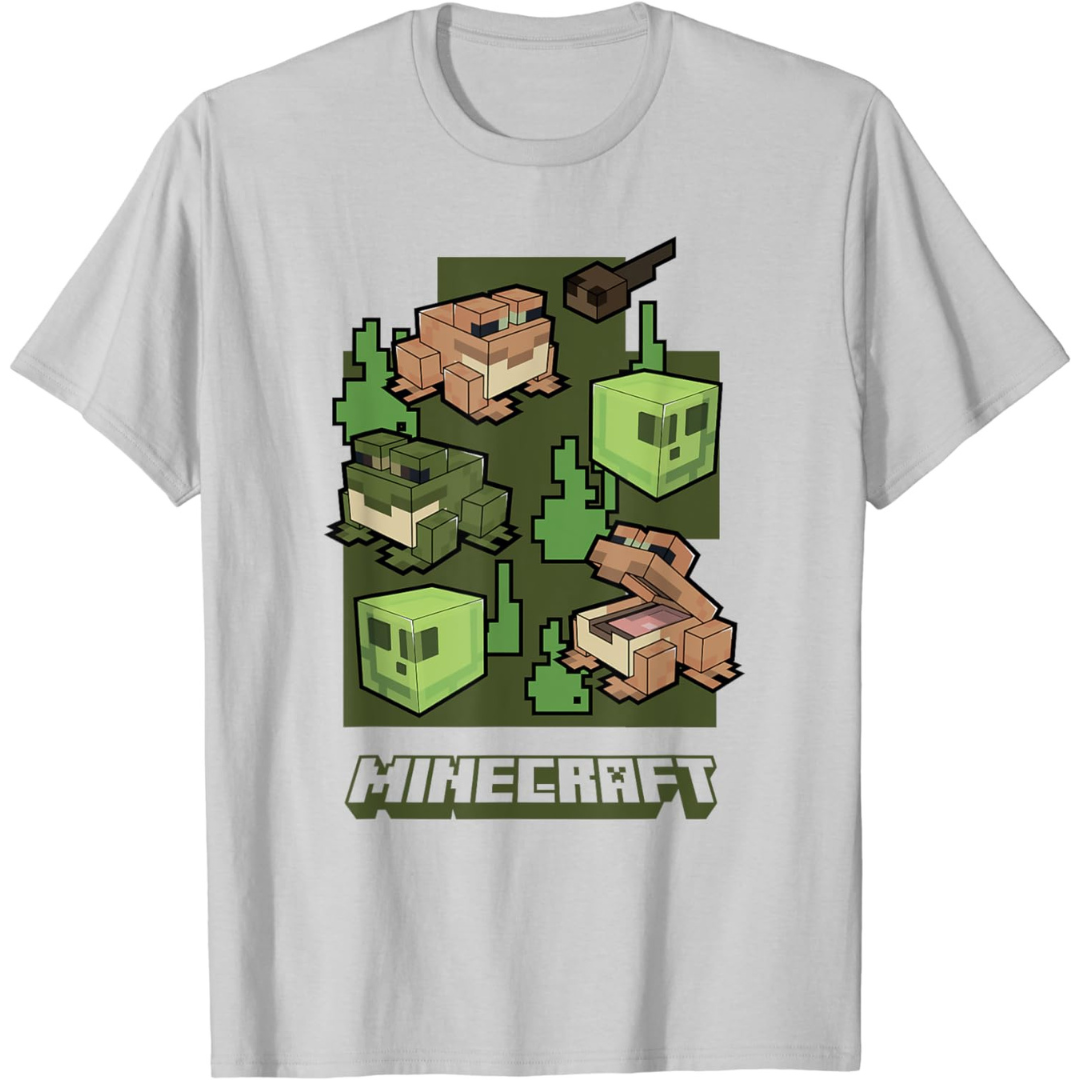 Camiseta Masculino - Slimes and Frogs