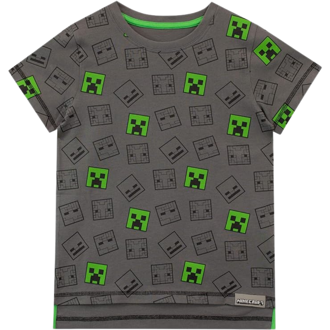 Camisetas Infantis - Adventure Mode / Hostile Mobs