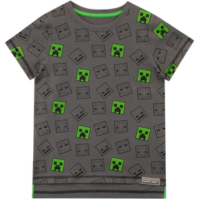 Camisetas Infantis - Adventure Mode / Hostile Mobs