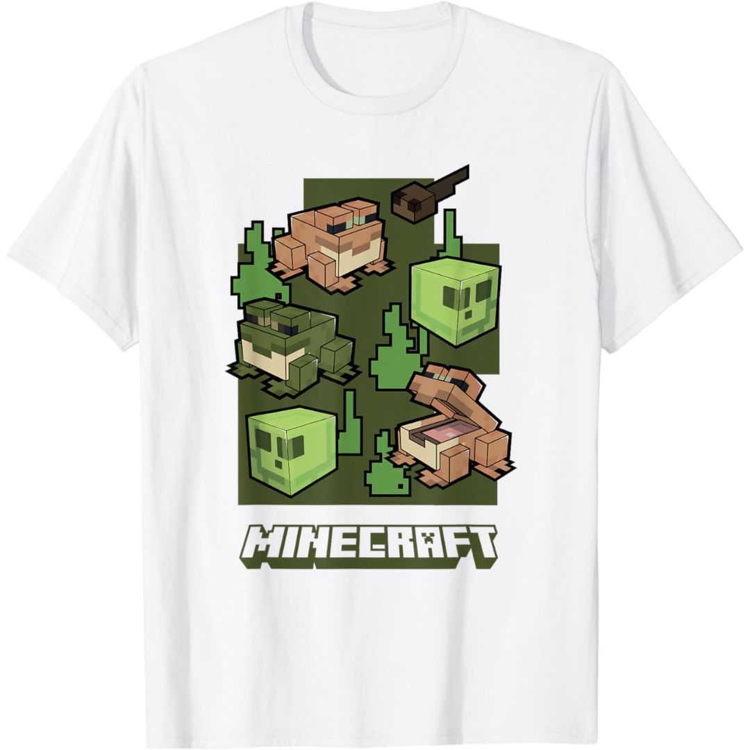 Camiseta Masculino - Slimes and Frogs