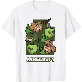 Camiseta Masculino - Slimes and Frogs