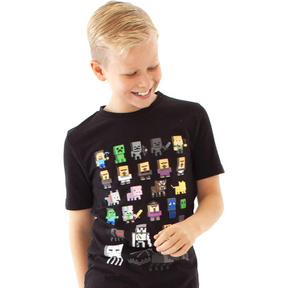 Camiseta Minecraft Mobs Masculina