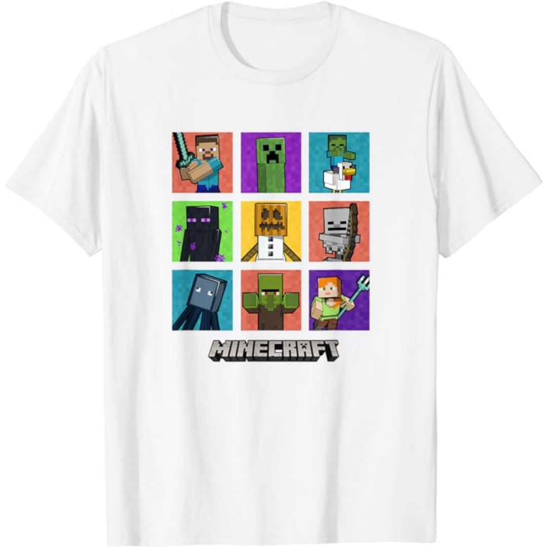 Camiseta Crafting Mobs Masculina