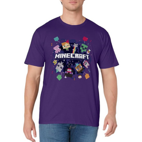 Camiseta Masculina - Aniversario Minecraft