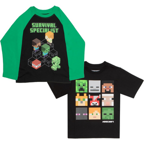Kit 2 Camisetas Mobs Masculinas