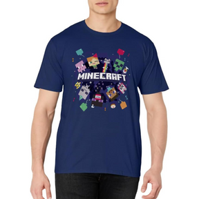 Camiseta Masculina - Aniversario Minecraft