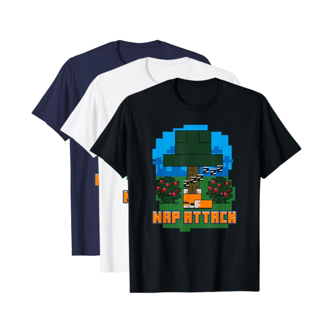 Camiseta Masculina - Nap Attack