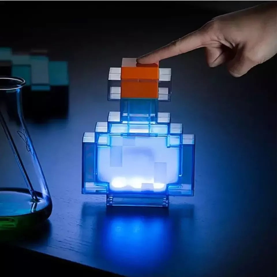 Luminárias LED Minecraft