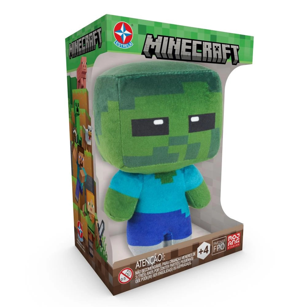 Minecraft Pelúcia - Baby Zombie