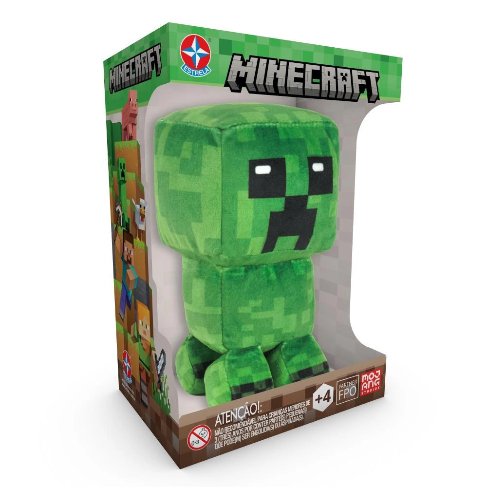 Minecraft Pelúcia - Baby Creeper