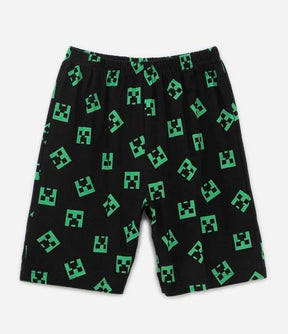 Conjunto Pijama Verde e Preto Minecraft