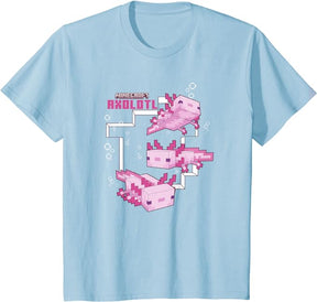 Camisa Axolote Minecraft