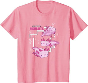 Camisa Axolote Minecraft