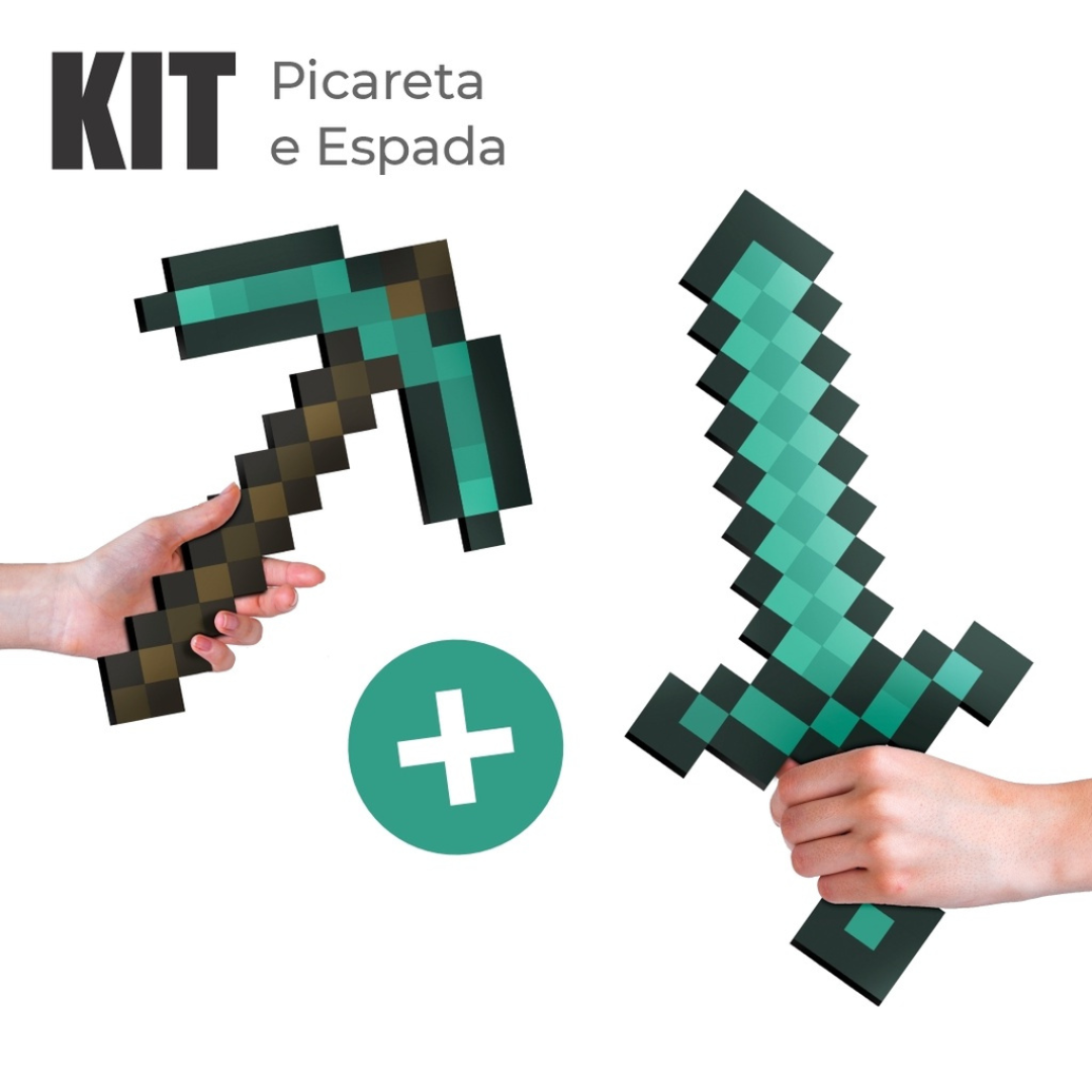 Kit Espada de Diamante Minecraft