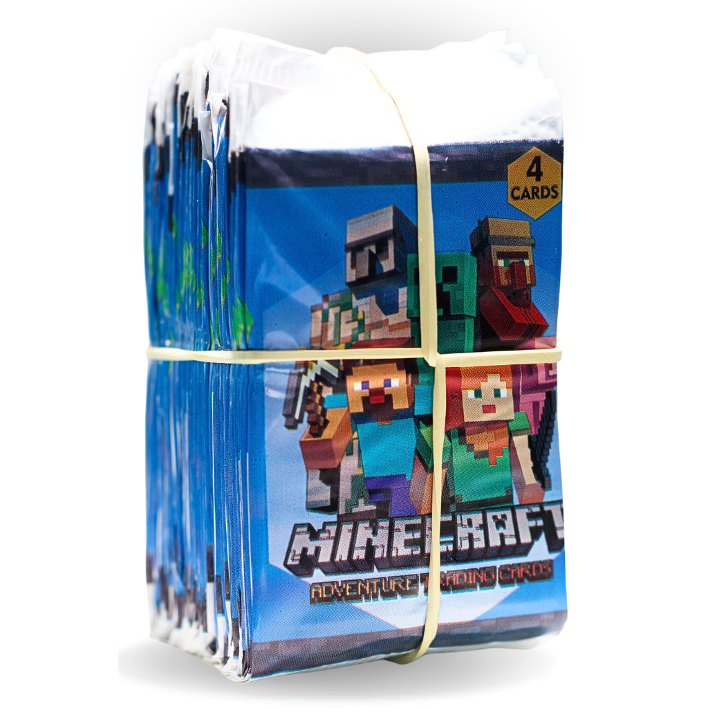Kit 200 Cards Minecraft (50 pacotes com 4 cards cada)