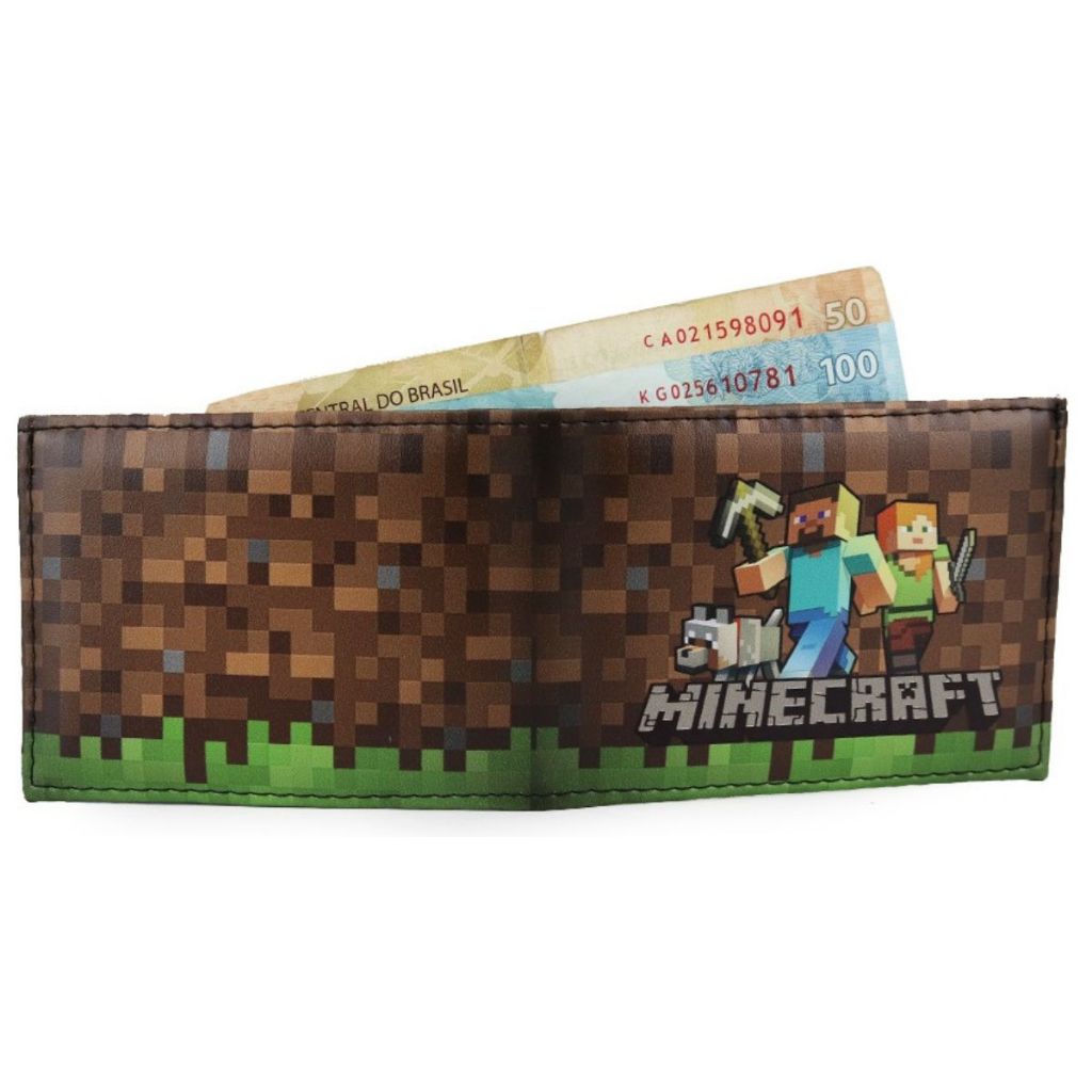 Carteira Infantil Minecraft