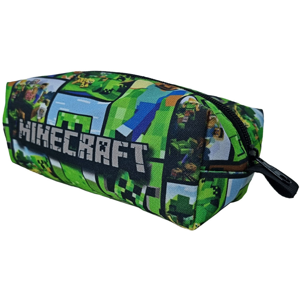 Kit Escolar Minecraft Mochila de Rodinhas
