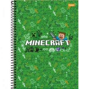 Cadernos Minecraft 3D