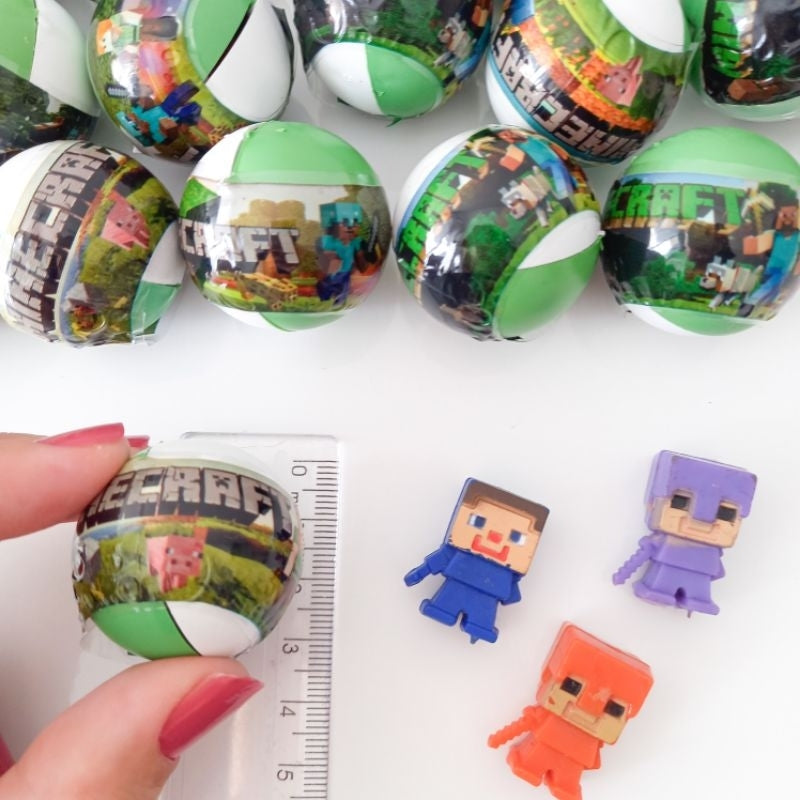 Kit Lembrancinha Cápsula com Brinquedo Sortido
