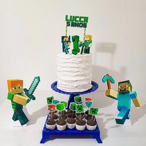 Kit Completo Festa Minecraft