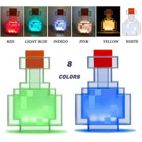 Luminárias LED Minecraft