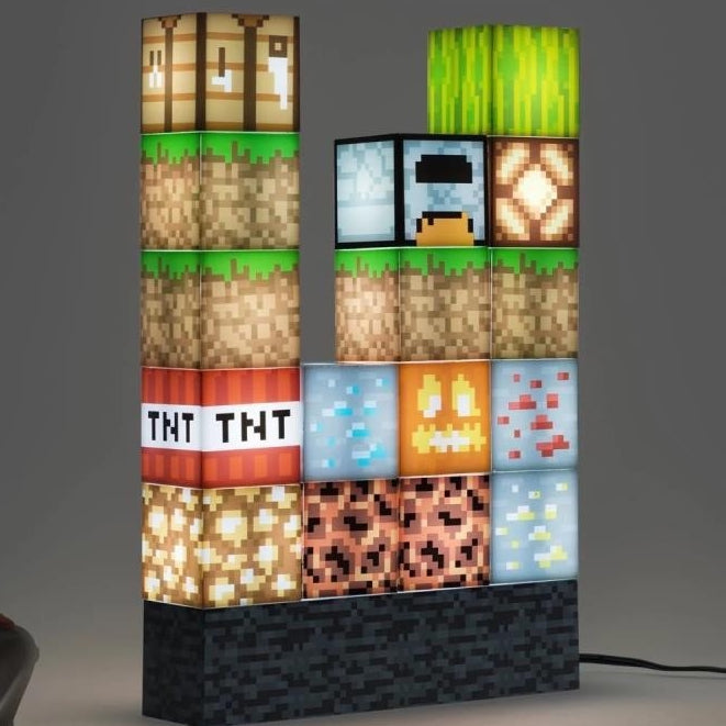 Luminária Encaixável Minecraft