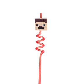 Kit 8 Canudos Minecraft