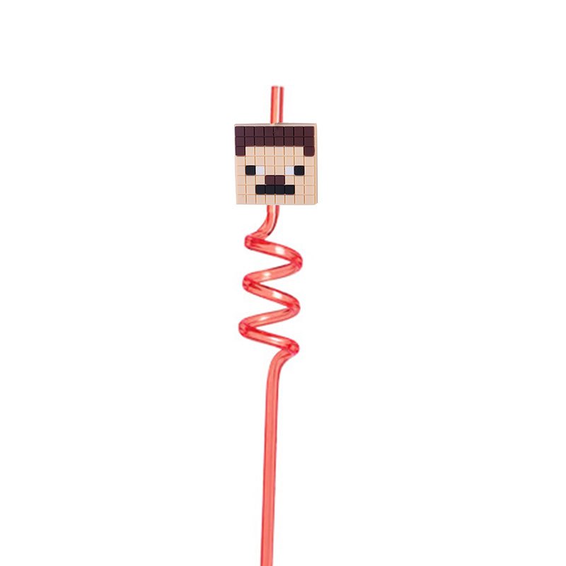 Kit 8 Canudos Minecraft
