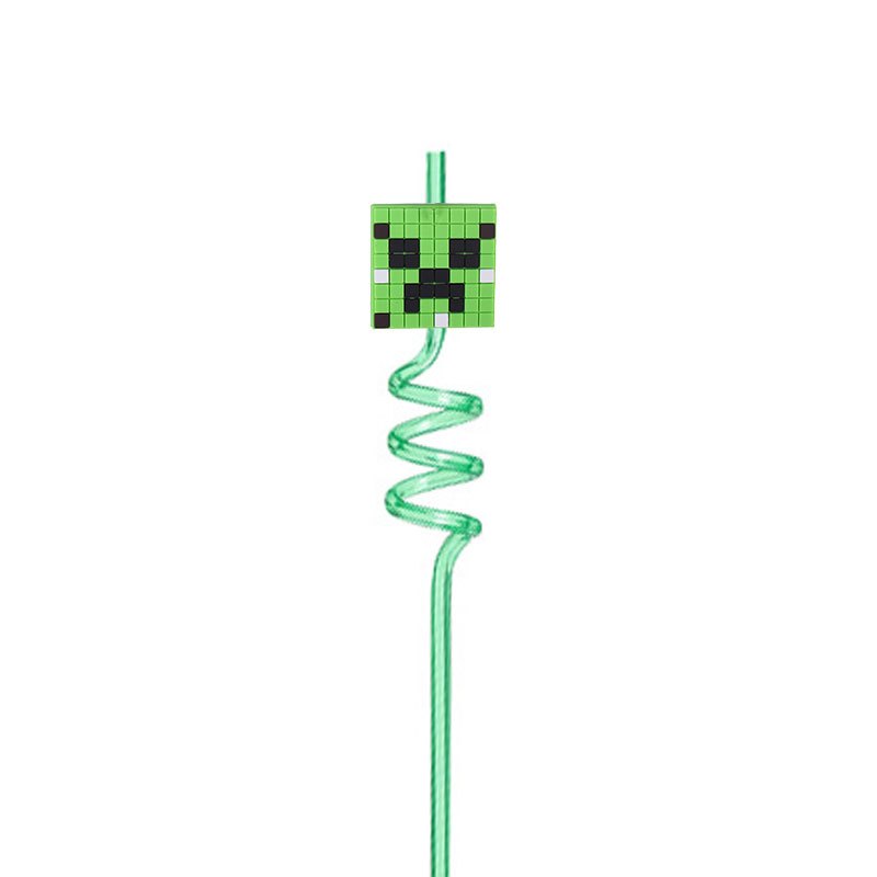 Kit 8 Canudos Minecraft