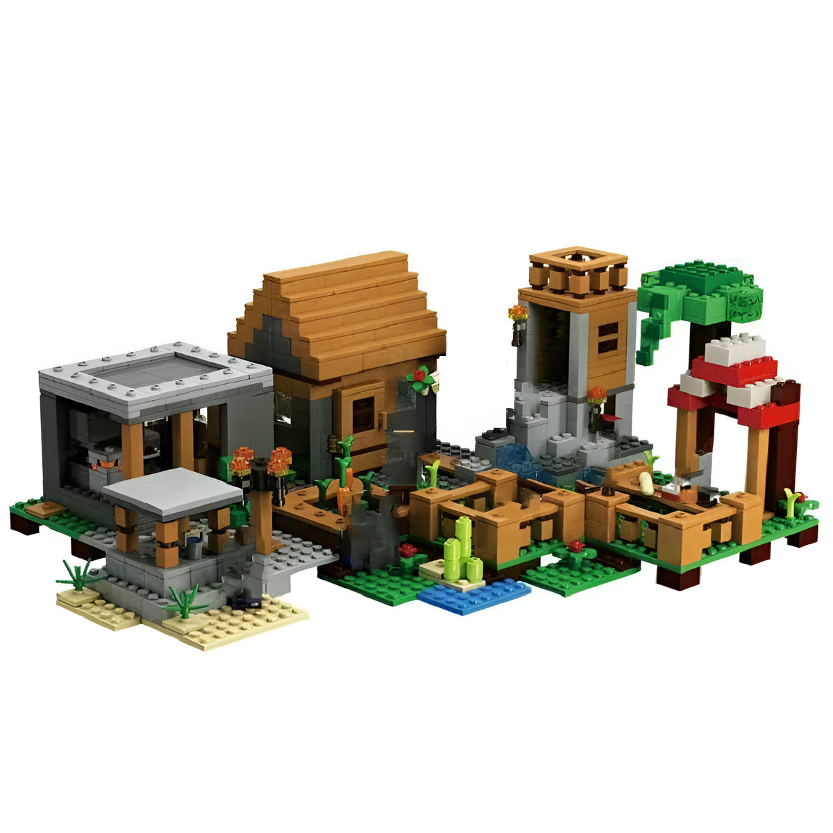 Lego Minecraft - Vila de aldeões
