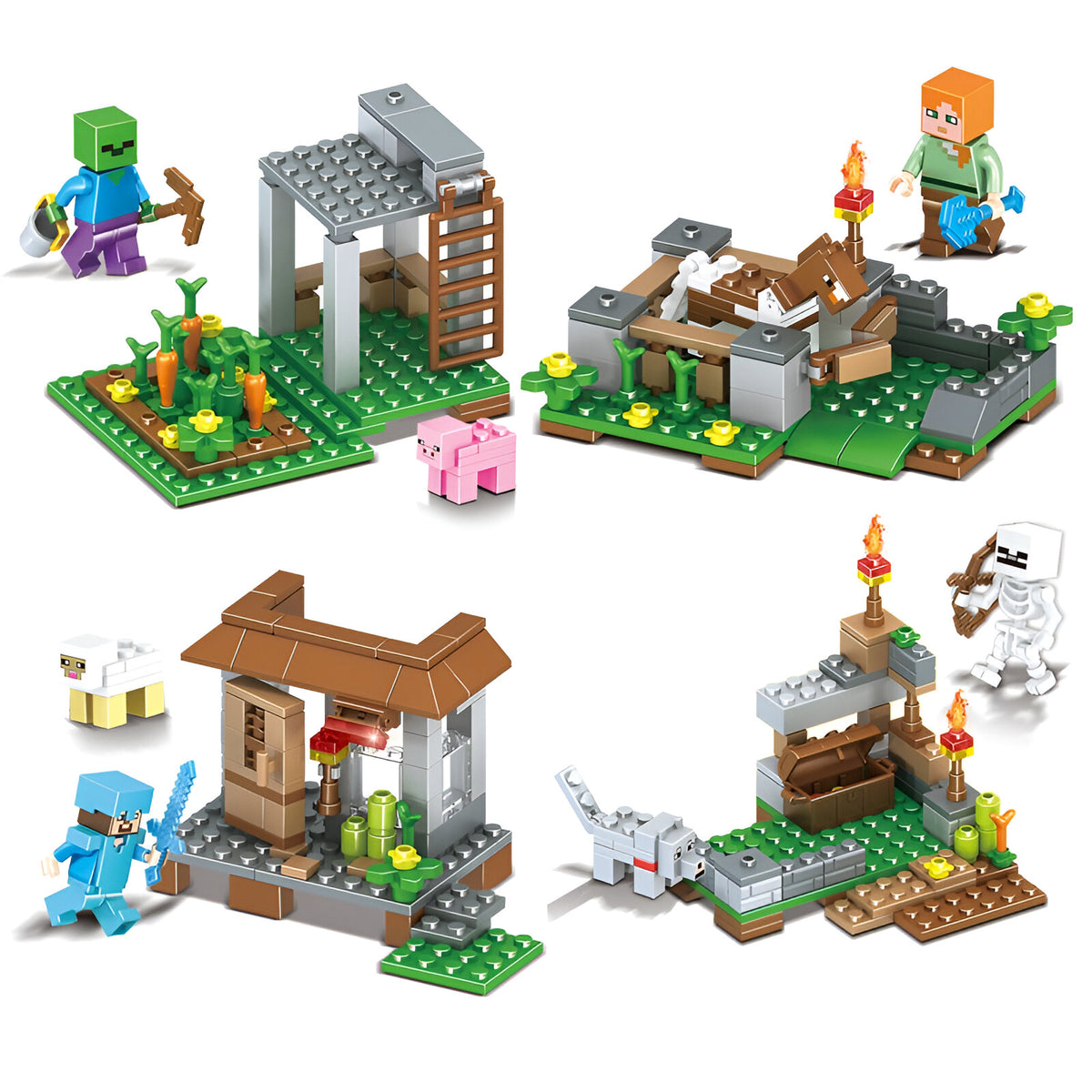 Lego Minecraft - A Base Perfeita