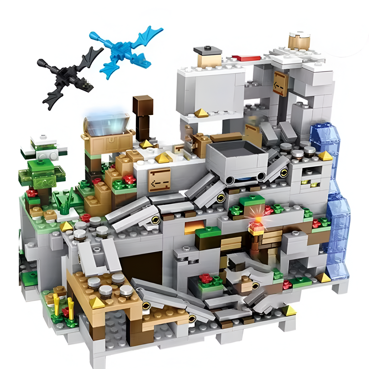 Lego Minecraft - A Mina de Mineração