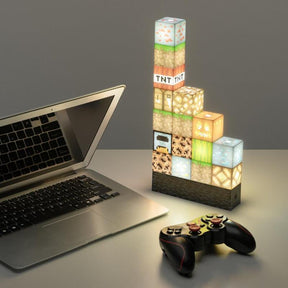 Luminária Encaixável Minecraft