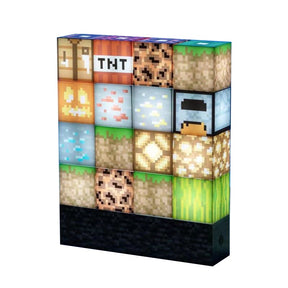 Luminária Encaixável Minecraft