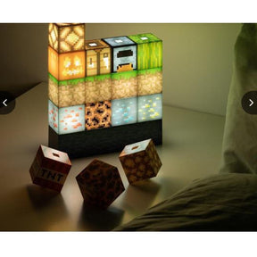 Luminária Encaixável Minecraft