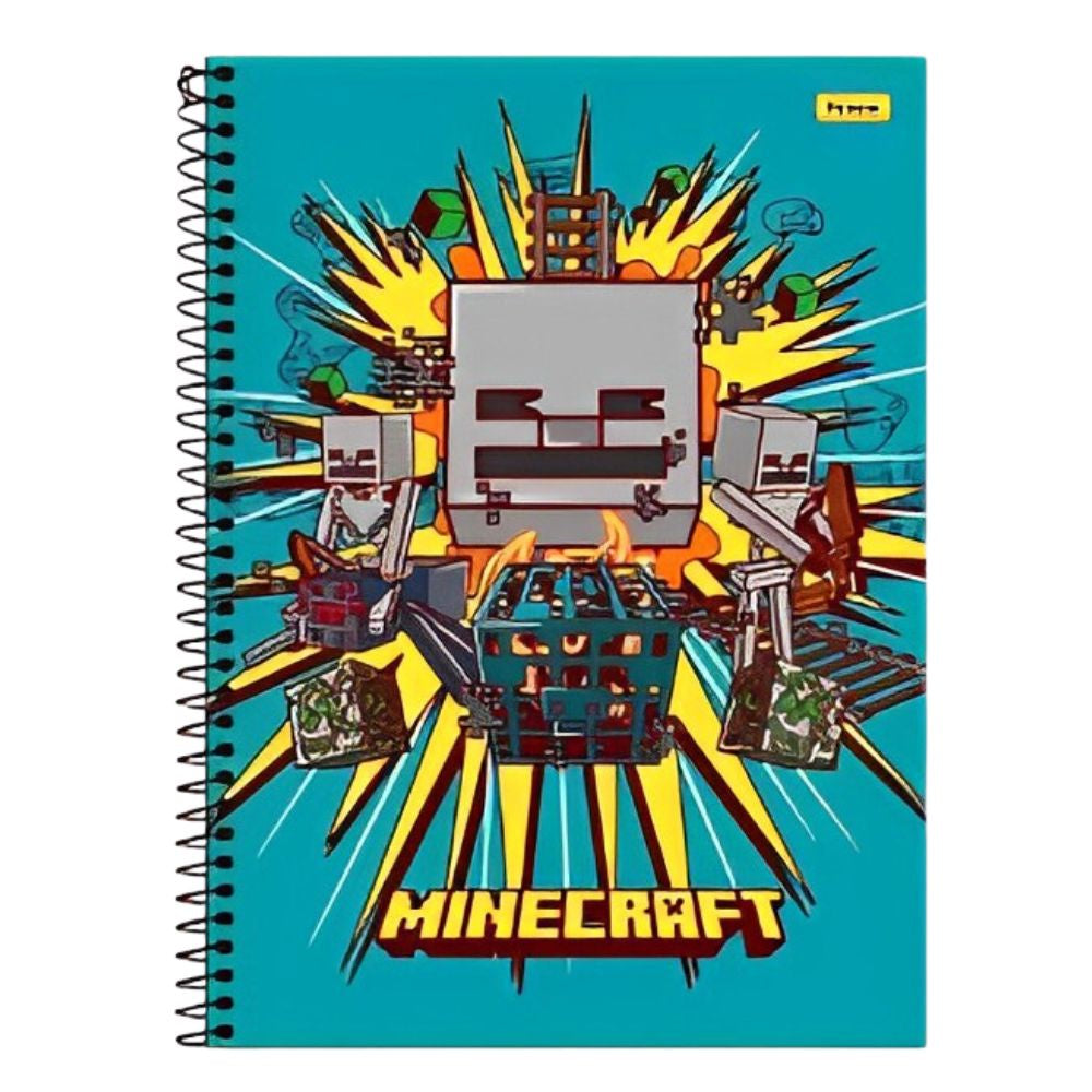 Caderno Mobs Minecraft